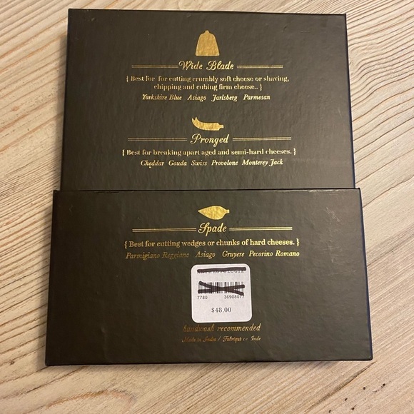 Anthropologie Cheese Knife Set NIB - Picture 4 of 7